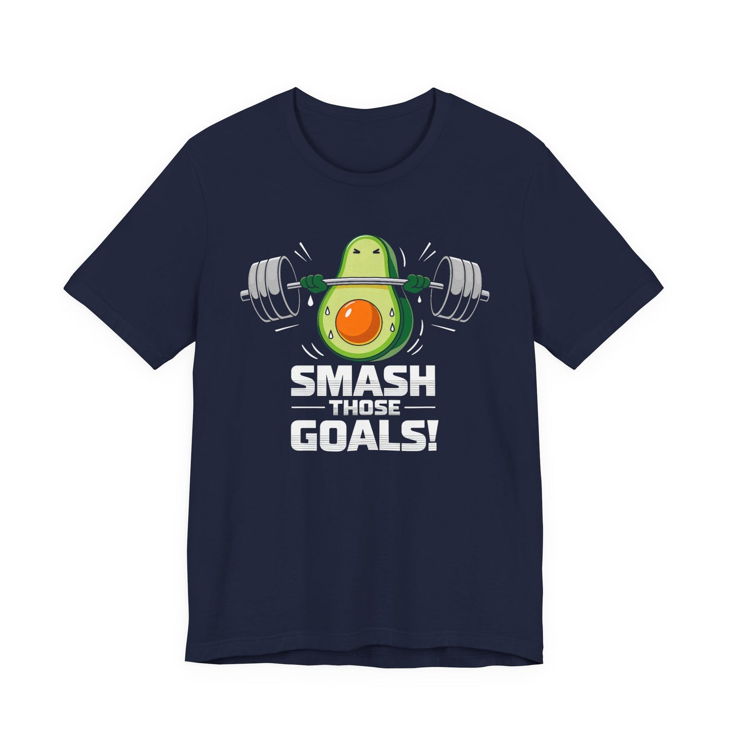 Vibrant Avocado Barbell Tee