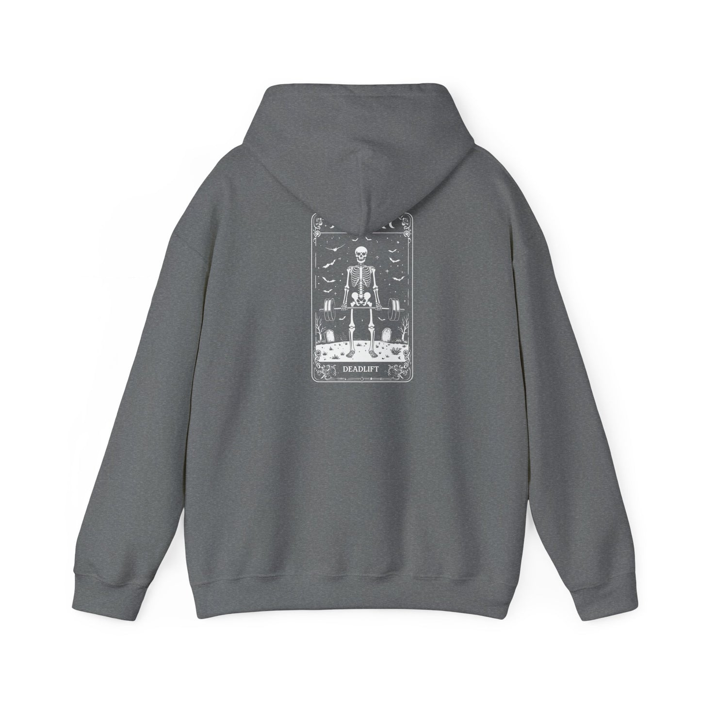 Tarot Death Card Hoodie — Gothic Skeleton Tarot Pullover