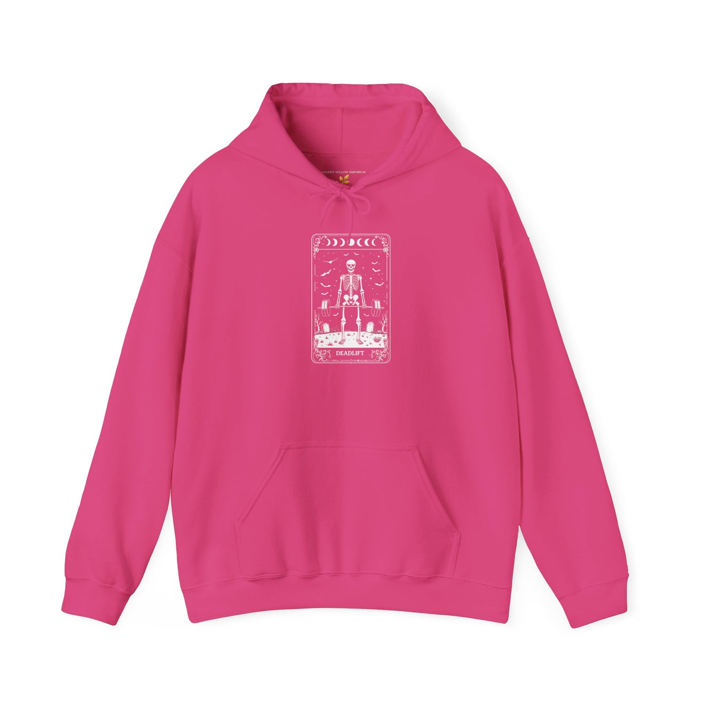 Tarot Death Card Hoodie — Gothic Skeleton Tarot Pullover