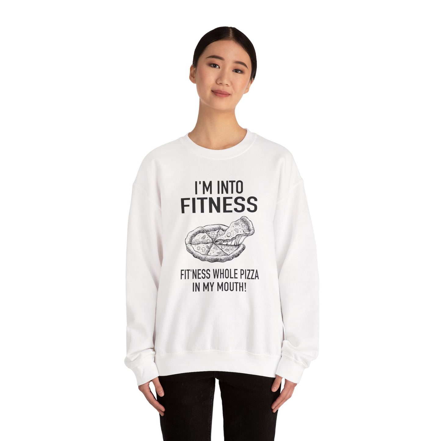 Irresistible Pizza Pun Sweatshirt