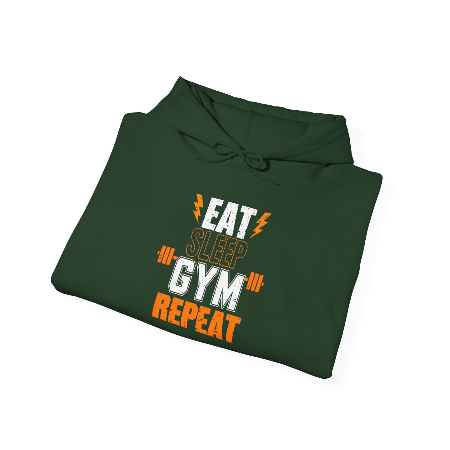 Punchy Barbell Graphic Hoodie