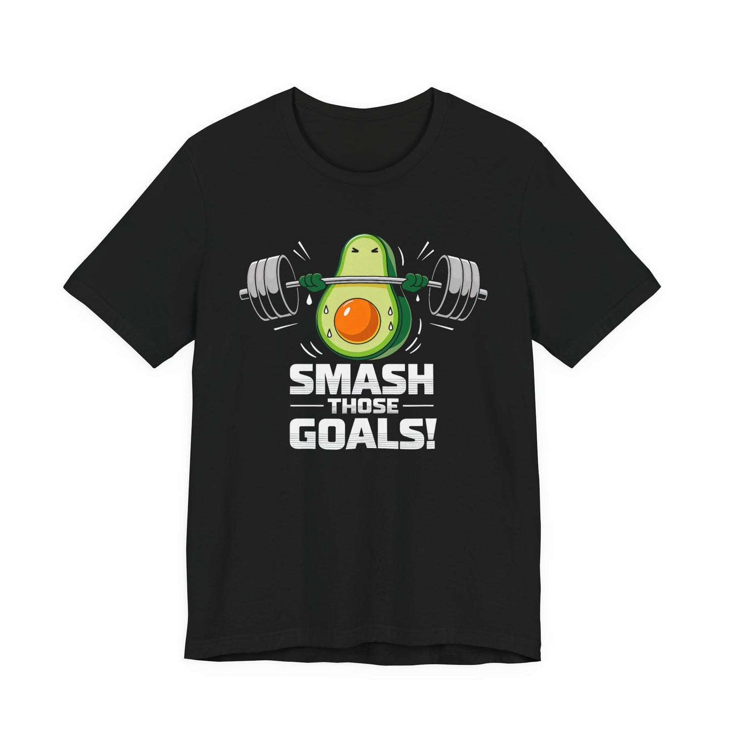 Vibrant Avocado Barbell Tee
