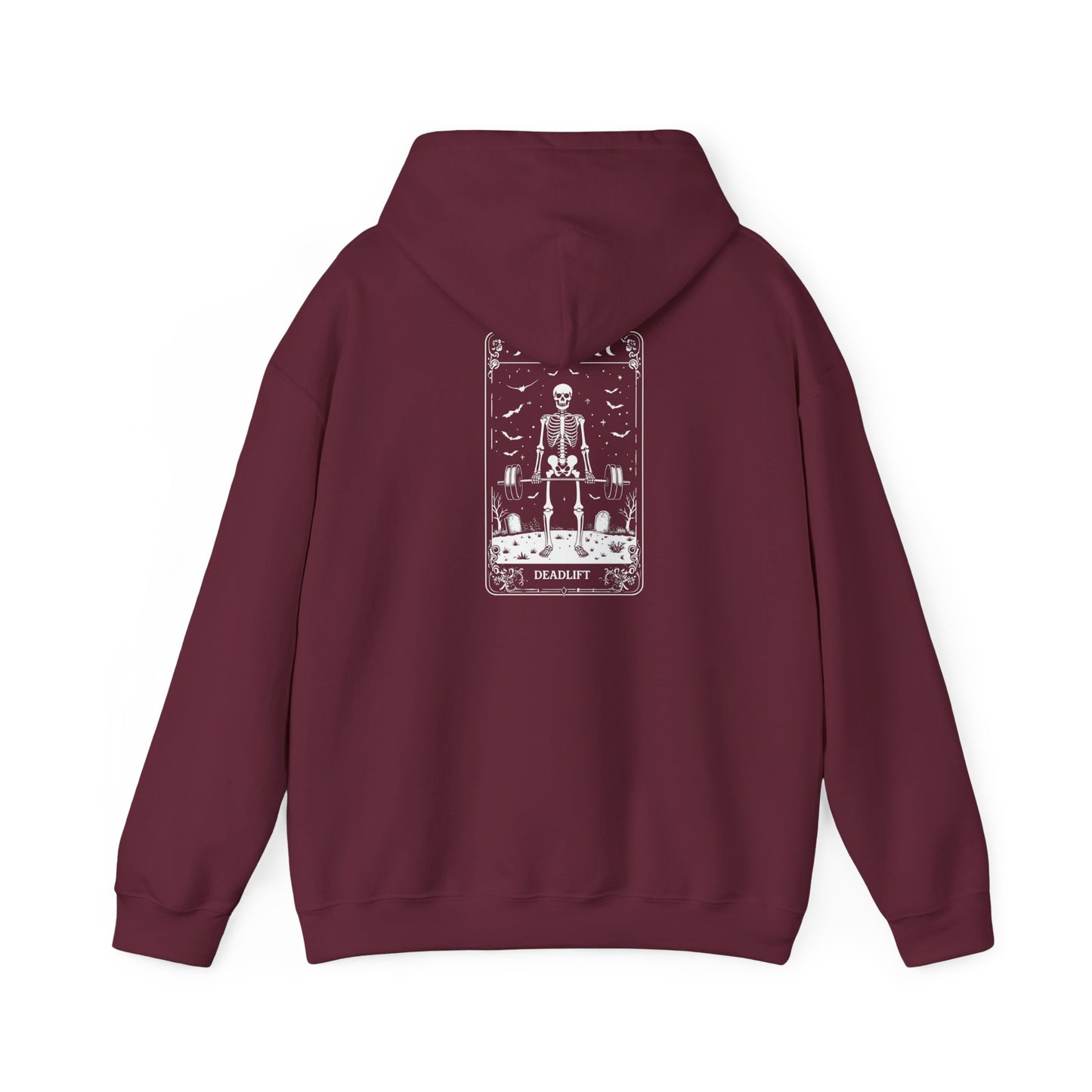 Tarot Death Card Hoodie — Gothic Skeleton Tarot Pullover