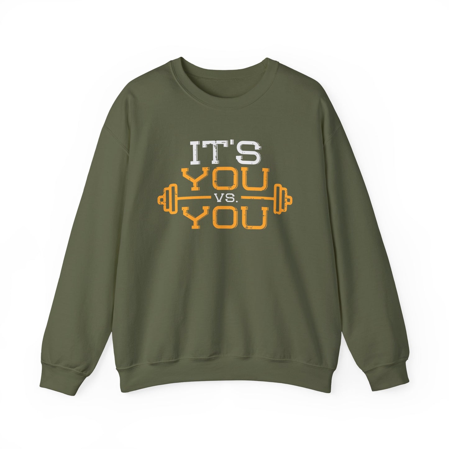 Its You vs You Gym Sweatshirt Motivational Workout Crewneck Gift