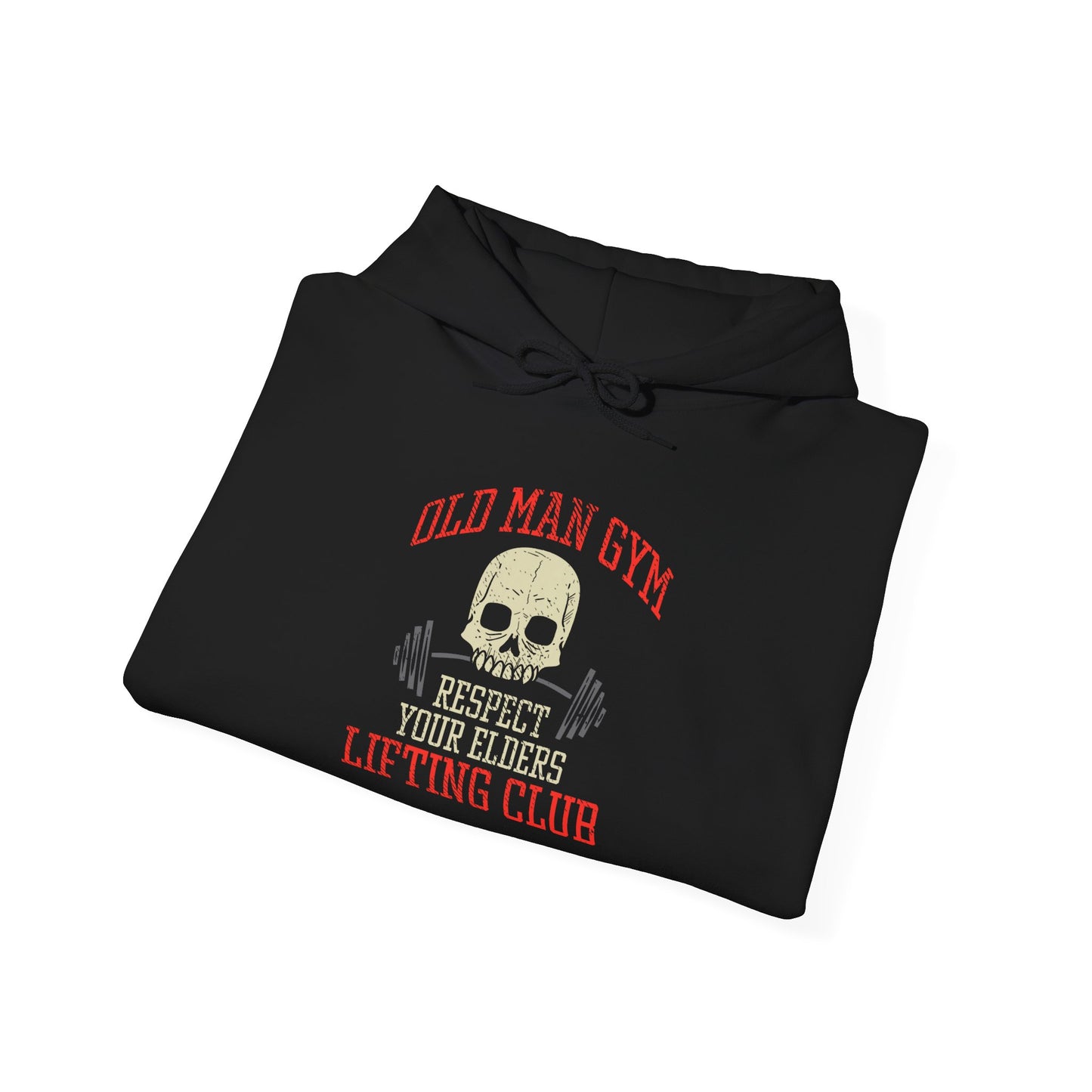 Bold Skull Barbell Hoodie